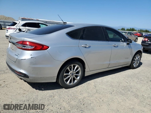 2017 Ford Fusion Hybrid SE with VIN 3FA6P0LU8HR355455, listed as a Copart auction lot 60469935 with 183,105 mi miles and Salvage title. Bid and sale history available at DreamBid. Image 3.