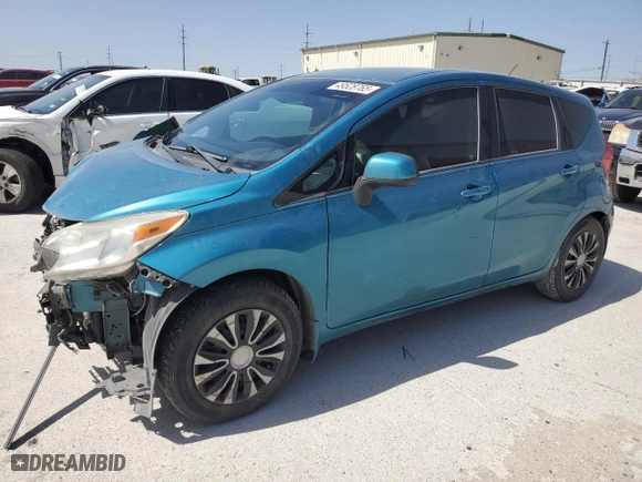 2014 Nissan Versa Note SV with VIN 3N1CE2CP7EL427143, listed as a Copart auction lot 49528765 with 93,712 mi miles and Salvage Title. Bid and sale history available at carsss.com. Image 1.
