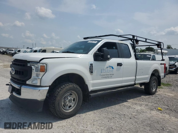 2020 Ford F-250 XL z VIN 1FT7X2B62LEC30895, wystawiony jako Copart lot #59706725 z przebiegiem 90 718 mil mil oraz Szkoda całkowita • Salvage title. Historia ofert i sprzedaży dostępna na DreamBid. Obrazek 1.