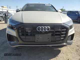 2023 Audi Q8 Premium Plus with VIN WA1EVBF14PD034863, listed as a Copart auction lot 52172605 with Not provided miles and Salvage title. Bid and sale history available at DreamBid. Image 5.