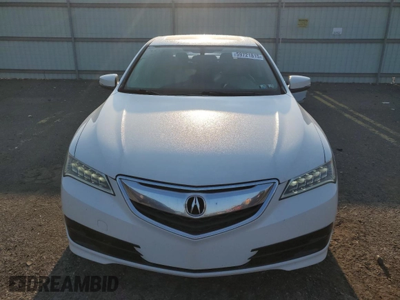 2016 Acura TLX with VIN 19UUB1F34GA006652, listed as a Copart auction lot 59721815 with 130,863 mi miles and Salvage title. Bid and sale history available at DreamBid. Image 5.