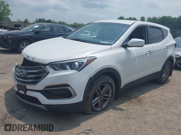 2017 Hyundai Santa Fe 2.4L with VIN 5XYZTDLB0HG383382, listed as a IAAI auction lot 42433450 with 136,610 mi miles and . Bid and sale history available at DreamBid. Image 18.