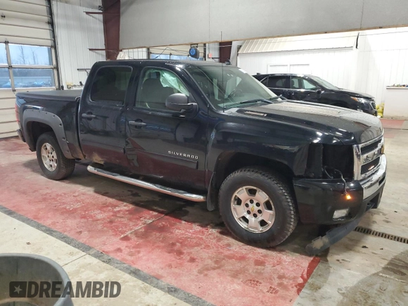 2011 Chevrolet Silverado 1500 LT with VIN 3GCPCSE02BG182891, listed as a Copart auction lot 50801645 with 166,606 mi miles and Salvage Title. Bid and sale history available at DreamBid. Image 4.