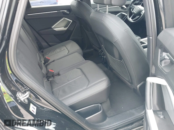 2022 Audi Q3 S line Premium Plus with VIN WA1EECF32N1071447, listed as a IAAI auction lot 41772286 with 86,187 mi miles. Bid and sale history available at carsss.com. Image 8.