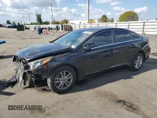 2016 Hyundai Sonata SE with VIN 5NPE24AF4GH337116, listed as a Copart auction lot 51465855 with 87,499 mi miles and Salvage title. Bid and sale history available at DreamBid. Image 1.