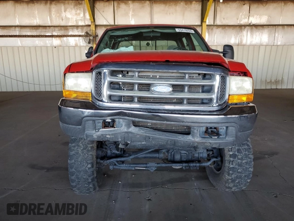 2000 Ford F-250 with VIN 3FTNW21S0YMA58344, listed as a Copart auction lot 69419204 with 108,262 mi miles and Salvage title. Bid and sale history available at DreamBid. Image 5.
