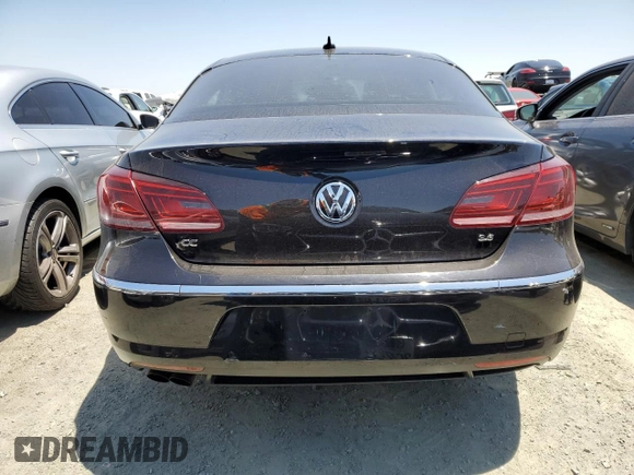 2013 Volkswagen CC VR6 Lux with VIN WVWHU7AN3DE500852, listed as a Copart auction lot 60273584 with 173,606 mi miles and Salvage Title. Bid and sale history available at carsss.com. Image 6.