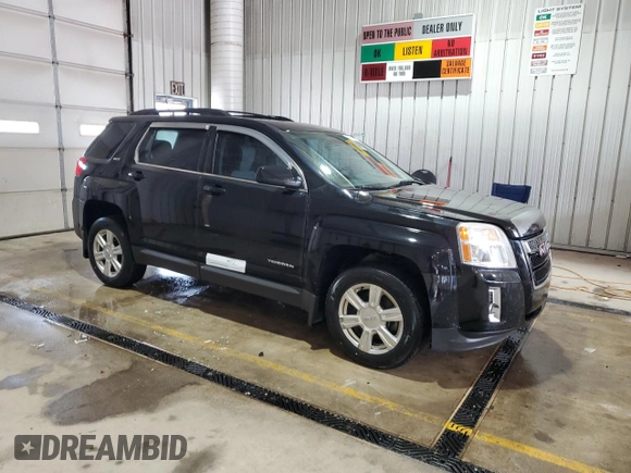 2015 GMC Terrain SLT with VIN 2GKFLXE32F6421560, listed as a Copart auction lot 64483625 with 137,549 mi miles and Salvage title. Bid and sale history available at DreamBid. Image 4.
