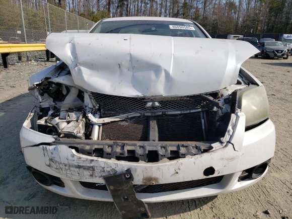 2011 Mitsubishi Galant FE with VIN 4A32B2FF1BE024725, listed as a Copart auction lot 46890585 with 138,577 mi miles and Salvage Title. Bid and sale history available at carsss.com. Image 5.
