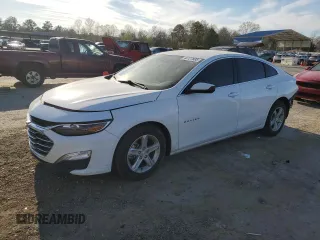 2022 Chevrolet Malibu LS with VIN 1G1ZC5ST6NF151411, listed as a Copart auction lot 48127885 with 54,648 mi miles and Salvage Title. Bid and sale history available at DreamBid. Image 1.