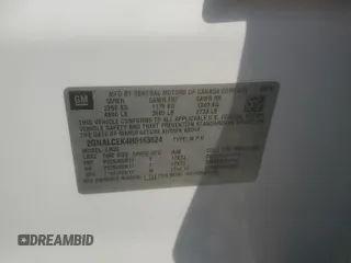 2017 Chevrolet Equinox LT with VIN 2GNALCEK4H6163624, listed as a Copart auction lot 53272425 with 93,692 mi miles and Salvage Title. Bid and sale history available at DreamBid. Image 14.