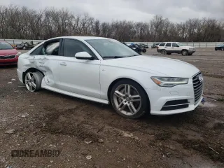 2016 Audi A6 2.0T Premium Plus with VIN WAUGFAFC4GN057364, listed as a Copart auction lot 44379693 with 50,968 mi miles. Bid and sale history available at carsss.com. Image 4.