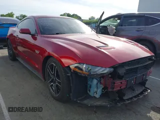 2019 Ford Mustang GT with VIN 1FA6P8CF2K5130796, listed as a IAAI auction lot 42268361 with 25,070 mi miles and . Bid and sale history available at DreamBid. Image 1.