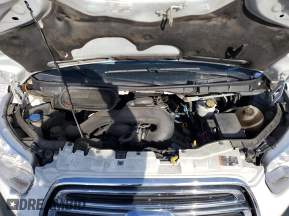 2017 Ford Transit XL with VIN 1FBZX2YM6HKA63355, listed as a Copart auction lot 89091005 with 120,043 mi miles and Salvage Title. Bid and sale history available at DreamBid. Image 14.