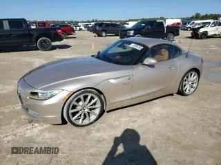 2012 BMW Z4 sDrive35i with VIN WBALM7C5XCE384505, listed as a Copart auction lot 42992295 with 16,593 mi miles and Salvage Title. Bid and sale history available at carsss.com. Image 1.