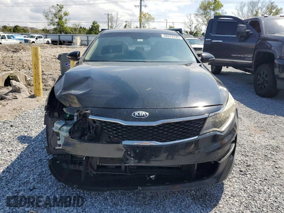 2017 Kia Optima LX with VIN 5XXGT4L34HG129503, listed as a Copart auction lot 48972245 with 99,796 mi miles and Salvage Title. Bid and sale history available at carsss.com. Image 5.