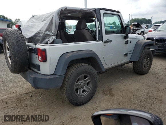 2012 Jeep Wrangler Sport с VIN 1C4AJWAG9CL157805, выставлен на аукционе Copart как лот 65205905 с пробегом 249 221 миль миль и Чистый • Clean title. История ставок и продаж доступна на DreamBid. Изображение 3.