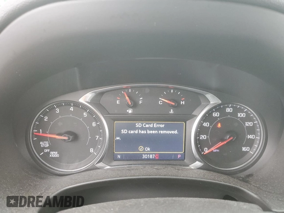 2021 GMC Terrain SLT with VIN 3GKALVEV6ML353109, listed as a Copart auction lot 53830105 with 30,187 mi miles and Salvage title. Bid and sale history available at DreamBid. Image 9.