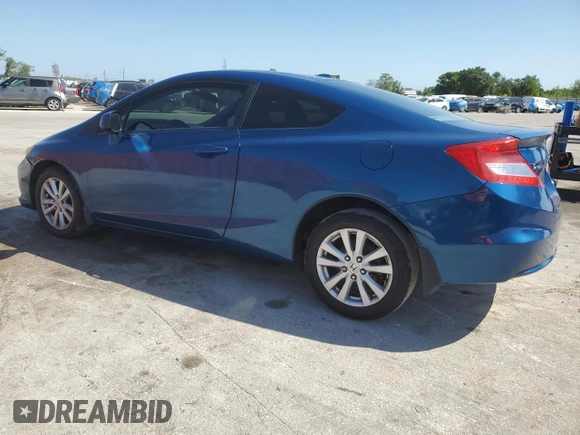 2012 Honda Civic Cpe EX-L with VIN 2HGFG3B00CH515554, listed as a Copart auction lot 52115715 with 136,309 mi miles and Salvage Title. Bid and sale history available at carsss.com. Image 2.