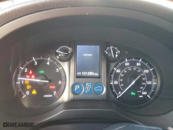 2019 Lexus GX with VIN JTJBM7FX8K5215879, listed as a Copart auction lot 45759045 with 101,280 mi miles and Salvage Title. Bid and sale history available at carsss.com. Image 9.