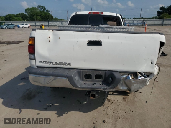 2002 Toyota Tundra SR5 with VIN 5TBRN34152S247245, listed as a Copart auction lot 54766955 with 195,863 mi miles and Salvage Title. Bid and sale history available at DreamBid. Image 6.