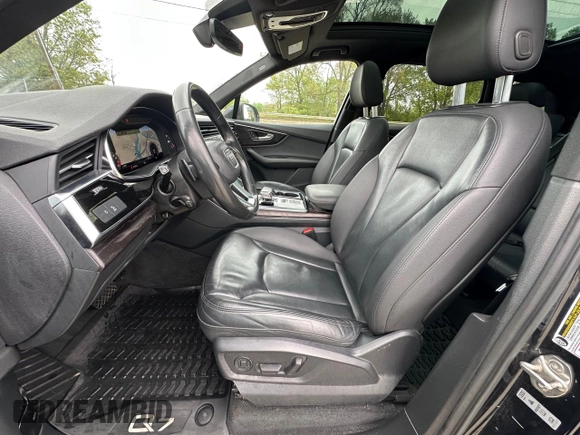 2021 Audi Q7 Premium Plus with VIN WA1LJAF70MD013666, listed as a Copart auction lot 57488155 with 85,068 mi miles and Clean title. Bid and sale history available at DreamBid. Image 14.