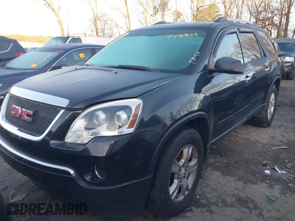 2011 GMC Acadia SL with VIN 1GKKRNEDXBJ382756, listed as a IAAI auction lot 41440669 with 151,353 mi miles and . Bid and sale history available at carsss.com. Image 2.