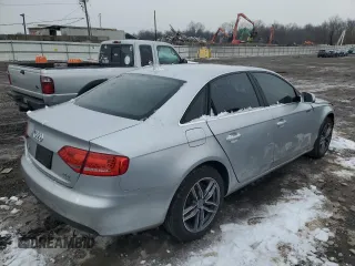2011 Audi A4 2.0T Premium Plus with VIN WAUFFAFLXBN036667, listed as a Copart auction lot 44931385 with 216,590 mi miles and Clean Title. Bid and sale history available at carsss.com. Image 3.
