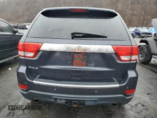 2013 Jeep Grand Cherokee Overland with VIN 1C4RJFCT6DC586933, listed as a Copart auction lot 78383184 with 80,249 mi miles and Salvage Title. Bid and sale history available at carsss.com. Image 6.