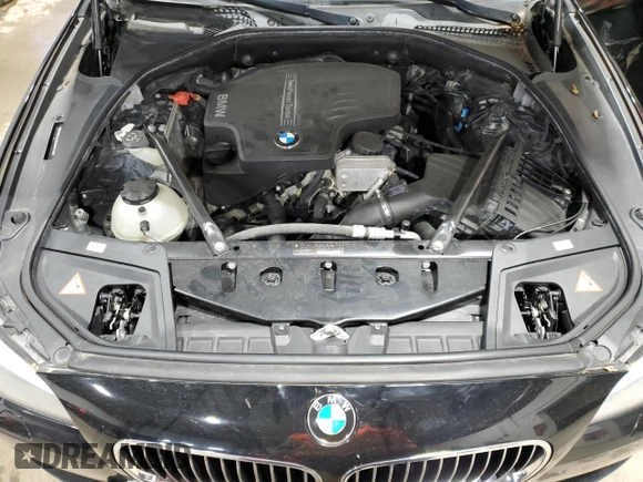 2012 BMW 5 Series 528i xDrive with VIN WBAXH5C50CDW09515, listed as a Copart auction lot 55122825 with 124,601 mi miles and Clean Title. Bid and sale history available at DreamBid. Image 11.