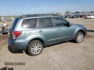 2012 Subaru Forester X Premium with VIN JF2SHBDC5CH410253, listed as a Copart auction lot 62430315 with 85,491 mi miles and Salvage title. Bid and sale history available at DreamBid. Image 3.