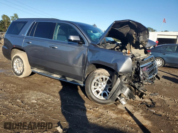 2019 GMC Yukon SLT with VIN 1GKS1BKC6KR217015, listed as a Copart auction lot 80756264 with 110,186 mi miles and Salvage Title. Bid and sale history available at carsss.com. Image 4.