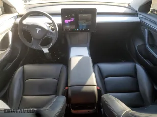 2022 Tesla Model 3 with VIN 5YJ3E1EAXNF110441, listed as a Copart auction lot 41755465 with 47,870 mi miles and Salvage Title. Bid and sale history available at carsss.com. Image 8.
