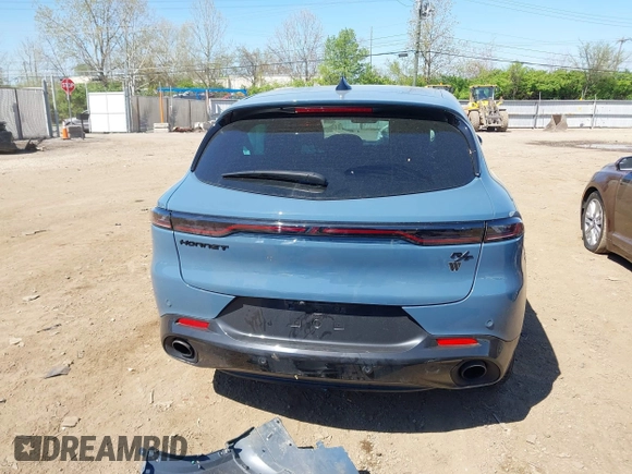 2024 Dodge Hornet R/T Plus with VIN ZACPDFDW1R3A09454, listed as a IAAI auction lot 42102576 with 12,720 mi miles and . Bid and sale history available at DreamBid. Image 17.
