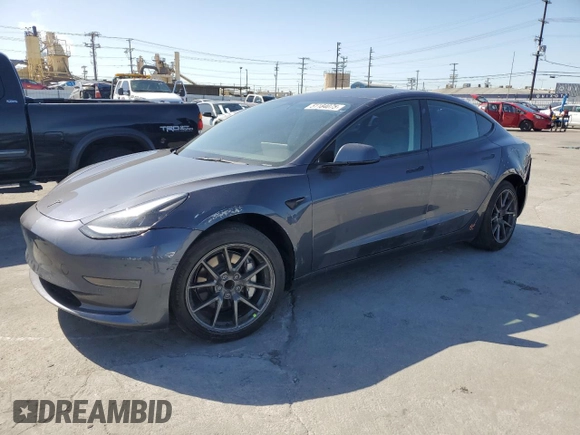 2023 Tesla Model 3 с VIN 5YJ3E1EA9PF402374, выставлен на аукционе Copart как лот 51184075 с пробегом 31 375 миль миль и Списание • Salvage title. История ставок и продаж доступна на DreamBid. Изображение 1.