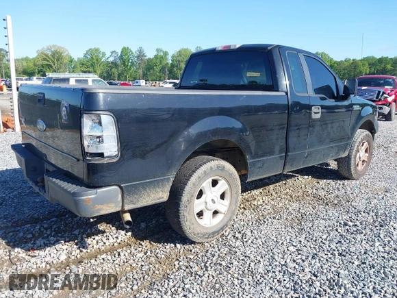 2007 Ford F-150 XL with VIN 1FTRF12297NA81619, listed as a IAAI auction lot 41855562 with 310,954 mi miles. Bid and sale history available at carsss.com. Image 4.