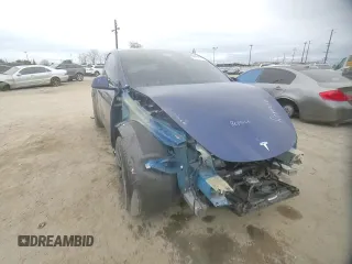 2022 Tesla Model Y Performance with VIN 7SAYGDEFXNF438281, listed as a Copart auction lot 53706435 with Not provided miles and Salvage title. Bid and sale history available at DreamBid. Image 10.