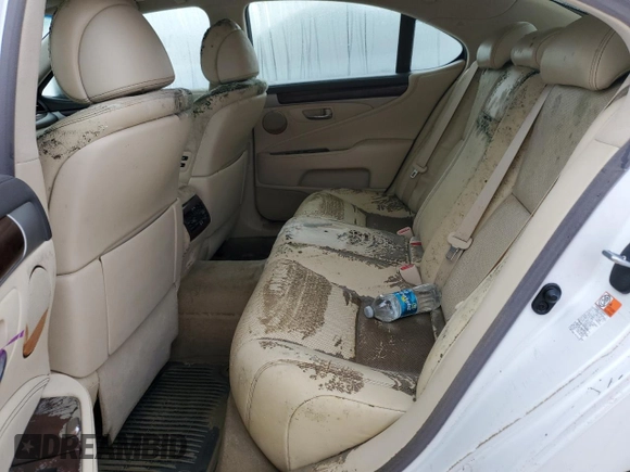 2016 Lexus LS 460 with VIN JTHCL5EF6G5026953, listed as a Copart auction lot 74252394 with Not provided miles and Salvage title. Bid and sale history available at DreamBid. Image 10.