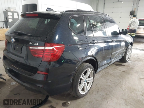 2014 BMW X3 xDrive28i z VIN 5UXWX9C55E0D32378, wystawiony jako IAAI lot #41657411 z przebiegiem 133 156 mil mil oraz . Historia ofert i sprzedaży dostępna na DreamBid. Obrazek 4.