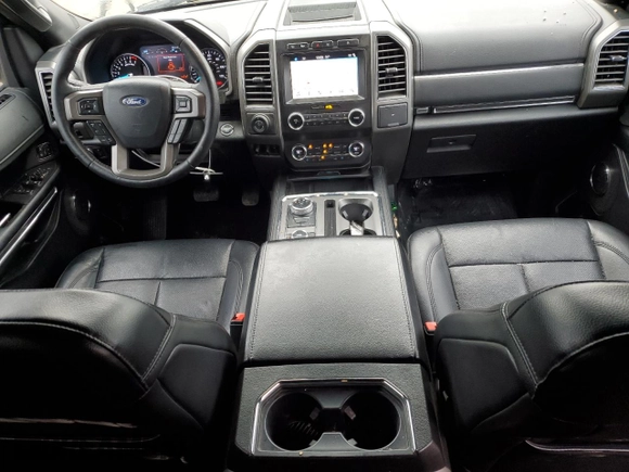 2019 Ford Expedition Max XLT with VIN 1FMJK1JT5KEA76649, listed as a Copart auction lot 44036735 with 78,343 mi miles and Salvage Title. Bid and sale history available at DreamBid. Image 8.