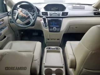 2015 Honda Odyssey EX-L with VIN 5FNRL5H66FB027802, listed as a Copart auction lot 54061475 with 44,489 mi miles and Salvage Title. Bid and sale history available at carsss.com. Image 8.