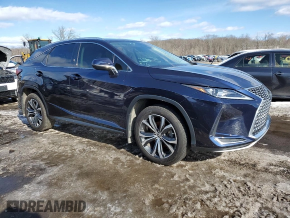 2022 Lexus RX with VIN 2T2HZMDA2NC324949, listed as a Copart auction lot 45947725 with 0 mi miles and Salvage Title. Bid and sale history available at carsss.com. Image 4.