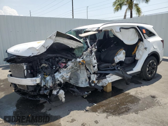 2024 Kia Sorento S z VIN 5XYRL4JC7RG286404, wystawiony jako Copart lot #56655145 z przebiegiem Nie podano mil oraz Nie do naprawy • Non repairable. Historia ofert i sprzedaży dostępna na DreamBid. Obrazek 1.