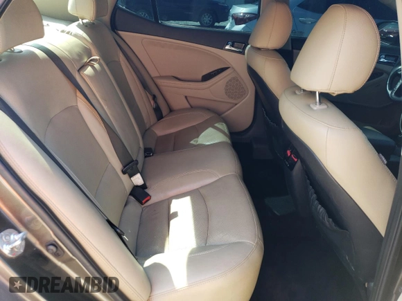 2013 Kia Optima EX с VIN 5XXGN4A77DG108218, выставлен на аукционе Copart как лот 57728815 с пробегом 162 475 миль миль и Списание • Salvage title. История ставок и продаж доступна на DreamBid. Изображение 10.