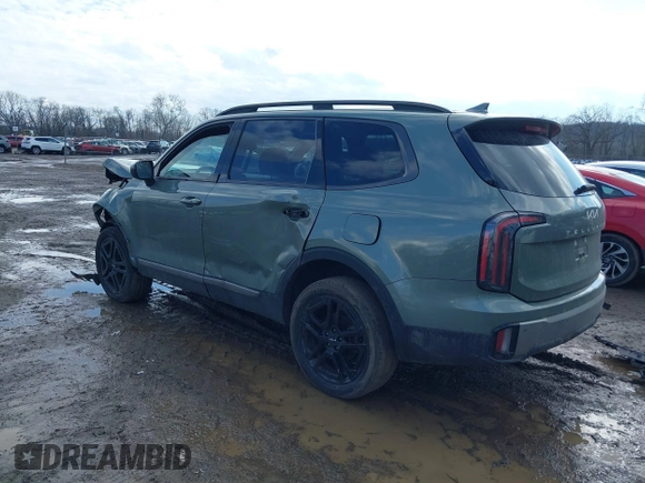 2023 Kia Telluride EX X-Line z VIN 5XYP3DGC8PG338845, wystawiony jako IAAI lot #41665367 z przebiegiem 63 595 mil mil oraz . Historia ofert i sprzedaży dostępna na DreamBid. Obrazek 3.