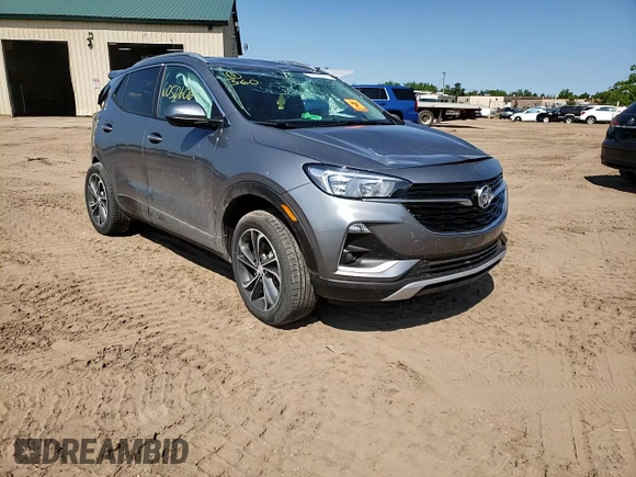 2021 Buick Encore GX Select with VIN KL4MMESL8MB166703, listed as a Copart auction lot 60506065 with 24,037 mi miles and Non repairable. Bid and sale history available at DreamBid. Image 14.