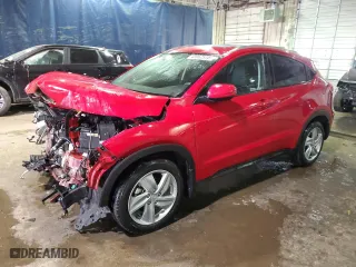 2020 Honda HR-V EX with VIN 3CZRU6H59LM709701, listed as a Copart auction lot 43062975 with 33,613 mi miles and Salvage Title. Bid and sale history available at carsss.com. Image 1.