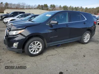 2020 Chevrolet Equinox LT with VIN 2GNAXUEV0L6133629, listed as a Copart auction lot 47398825 with 110,338 mi miles and Salvage Title. Bid and sale history available at DreamBid. Image 1.