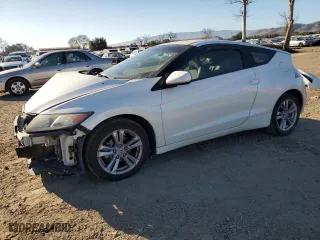2011 Honda CR-Z EX with VIN JHMZF1C69BS004758, listed as a Copart auction lot 46300585 with 139,487 mi miles and Salvage Title. Bid and sale history available at carsss.com. Image 1.