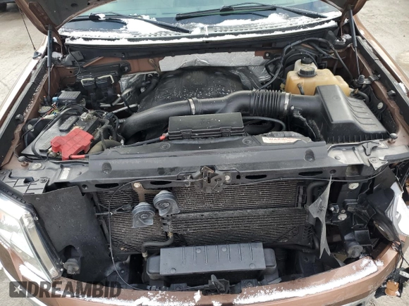 2011 Ford F-150 XL with VIN 1FTFX1ET7BKE14723, listed as a Copart auction lot 50583885 with 118,935 mi miles and Salvage Title. Bid and sale history available at DreamBid. Image 11.